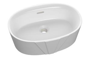 Decco 460x320mm Resin Washbowl - White